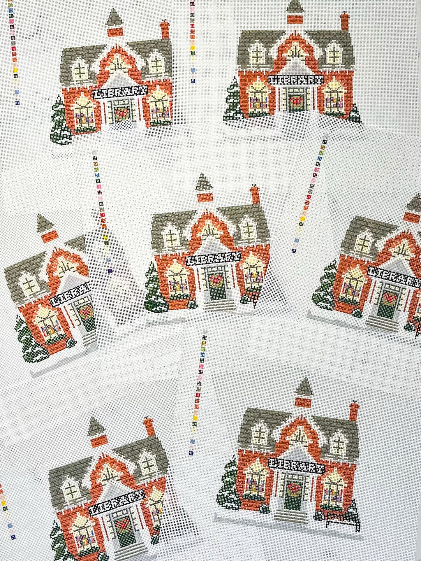 Christmas Village Library