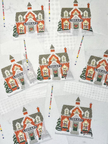 Christmas Village Library