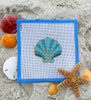 Stained Glass Scallop Shell