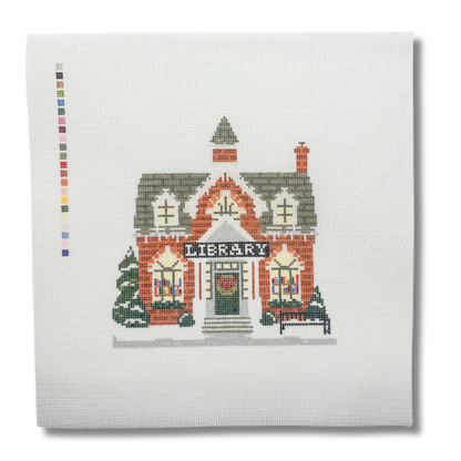 Christmas Village Library