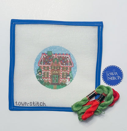 Gingerbread House Round