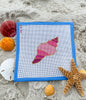 Stained Glass Whelk Shell