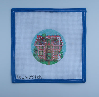 Gingerbread House Round