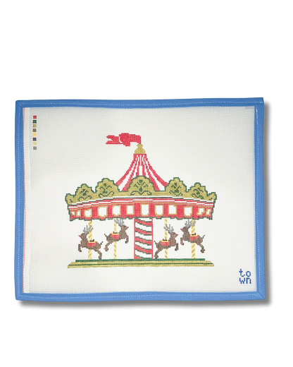 Christmas Village Carousel